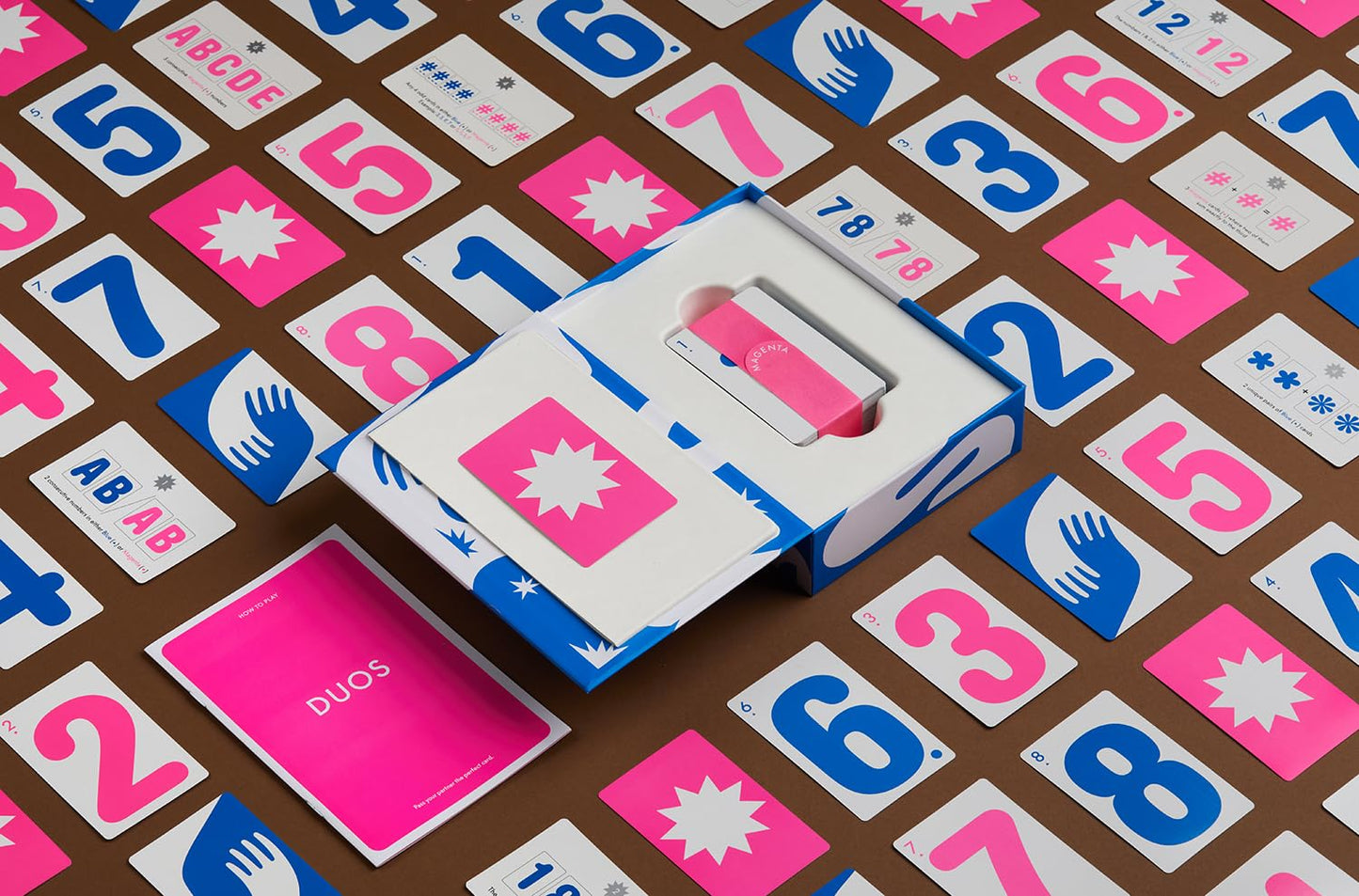 CMYK Duos (Magenta) - Pass Your Partner The Perfect Card