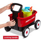 Radio Flyer My 1St Wagon With Beach And Garden Tools, 2-In-1 Wagon, Ages 1-4 , Red