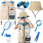 Yopinsand Kids Explore Kit & Bug Catcher Kit, Kids Camping Gear For Kids, Outdoor Exploration Set With Vest & Hat, Ideal Outdoor