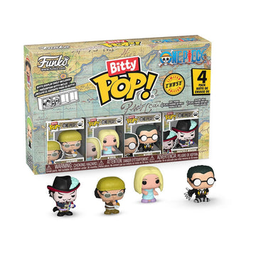 Funko Bitty Pop! One Piece - Usopp, Kaya, Kuro, and A Surprise Mystery Mini Figure - 0.9 Inch (2.2 Cm) Collectable - Stackable D