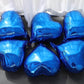 Blue Heart Shaped Balloons Pack Of 10,18 Inch Love Valentine Balloons Heart Romantic Balloons For Valentines Day Propose Marriag