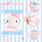 Hamee Sanrio Pastel Jumbo Squishy Toy Slow Rising Cute Squishu Buddy Birthday Gift Bags, Party Favors, Gift Basket Filler, Stress Relief, Adorable, And Fun - Hello Kitty