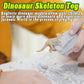 Qiuttnqn Dinosaur Fossil Skeletons 60 Pack, Plastic Dino Bones for Science Play, Multicolor, 12 Styles
