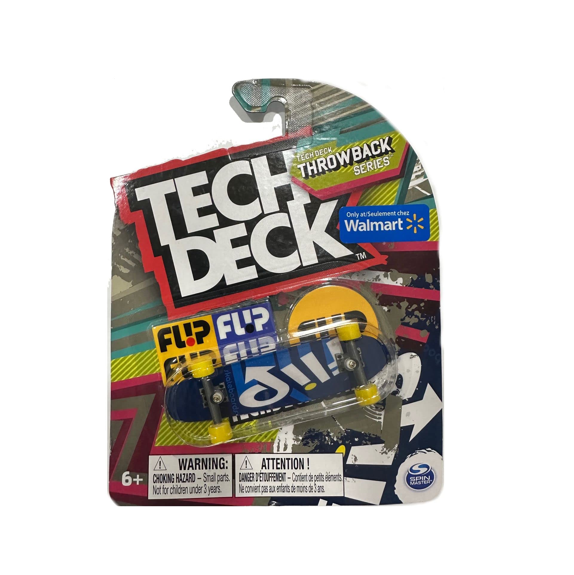 Tech Deck Throwback Series Ultra Rare Girl Skateboard Company Fingerboard6+ Years, Multicolor For Kids