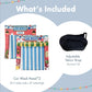 SeeMees Modular Play Panel Set - Carwash Design, Multi-Color, 33.5"x37", Polyester, Model SFL-PlayPanel-2 for Toddlers