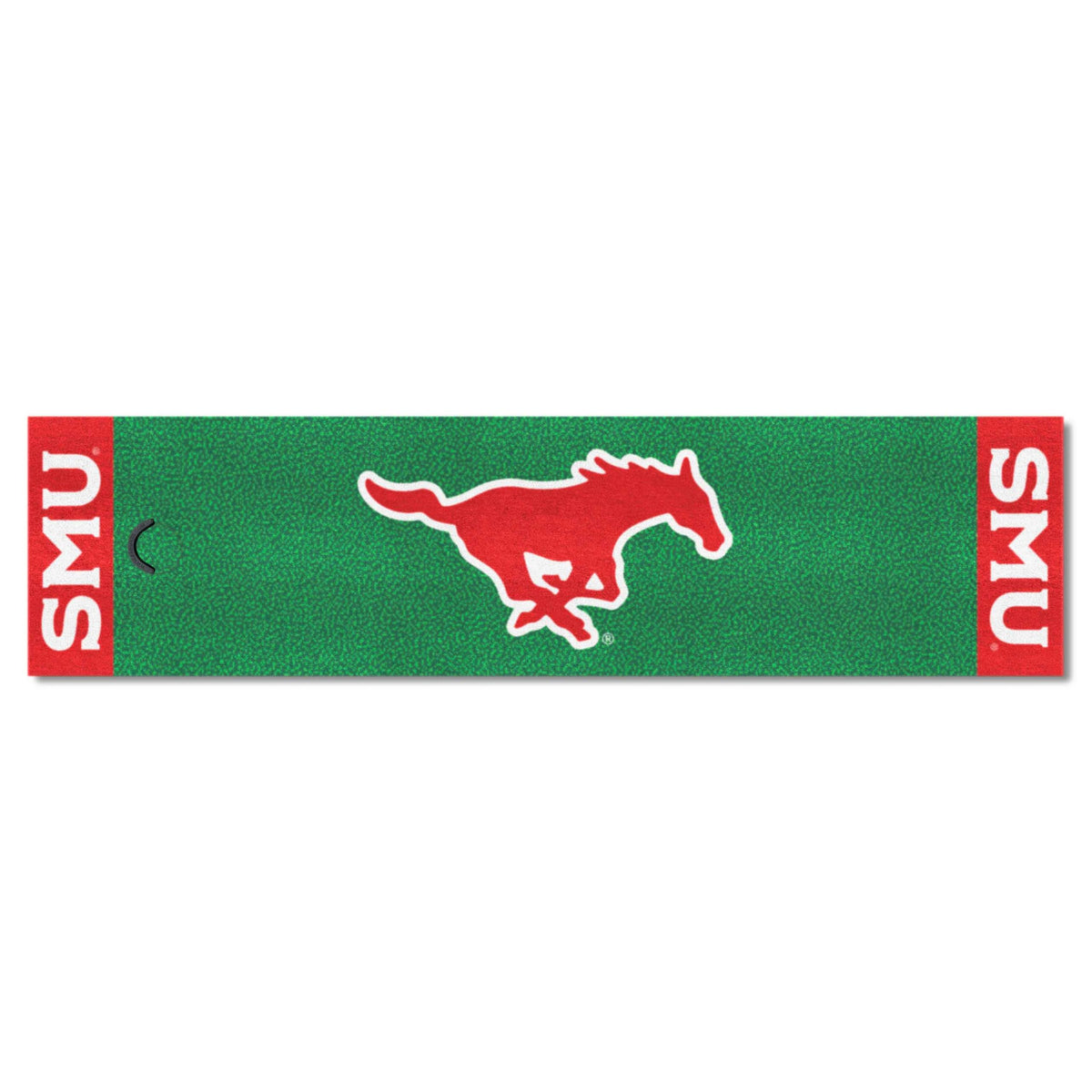 FANMATS 14103 SMU Mustangs Putting Green Mat - 1.5ft. x 6ft.