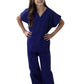 Natural Uniforms Childrens Scrub Set-Soft Touch-Role Play Costume Set (True Navy Blue, 8/10)