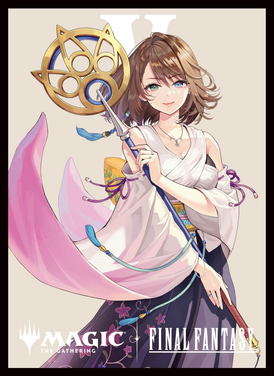 Magic: The Gathering - Final Fantasy Players Card Sleeve Character Borderless Edition Yuna, Summoner MFS-12