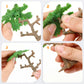 Operitacx 3pcs Miniature Model Trees  Mini Trees for Crafts  Artificial Cypress Model Train Scenery Dollhouse Landscape Supplies