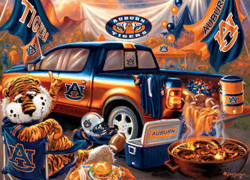 Masterpieces 1000 Piece Jigsaw Puzzle for mature-themeds - NCAA Auburn Tigers Gameday - 19.25x26.75