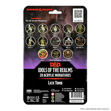 Wizkids D&D Idols Of The Realms: Lich Tomb - 2D Set