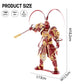 Piececool 3D Metal Puzzles Figure Model Kits, The Monkey King Models Building Kit For Adults, Brain Teaser Diy 3D Metal Model Kits Stress Toys For Teens Students, Great Birthday Gifts, 166 Pcs