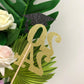 Alissar 10 Pack Glitter Gold Double Sided 2024 Graduation Party Centerpiece Sticks Glitter Table Topper Party Supplies (2024 Car