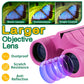 Binoculars For Kids With Compass 8X21 Children Toy Real Binocular Gifts For 3-12 Years Boys Girls High Resolution Shockproof Telescope For Bird Watching,Travel, Camping