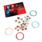 Make It Real: Descendants 4 Rise of Red - Queen of Charms - 34pc DIY Jewelry Kit, Make 4 Character Inspired Bracelets, Disney, G