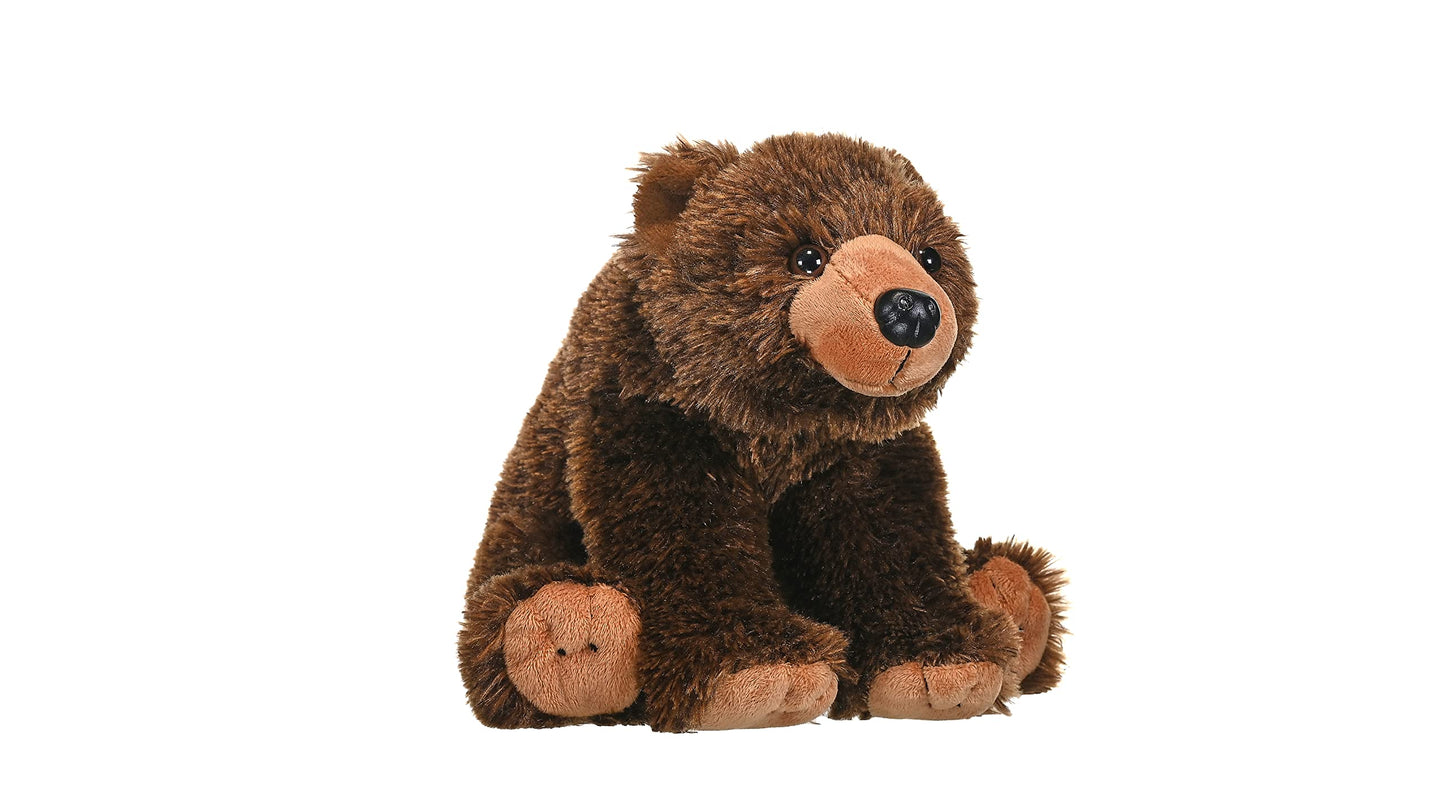 Wild Republic Grizzly Bear Plush  Stuffed Animal  Plush Toy  Gifts for Kids  Cuddlekins 12 Inches  Model:12832