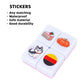 Drizzle 129 Tiles Seaside Escape Blocks Game 30Mm - Instruction Manual Panda Bag - Dog & Food & National Flag & Vegetables Patte