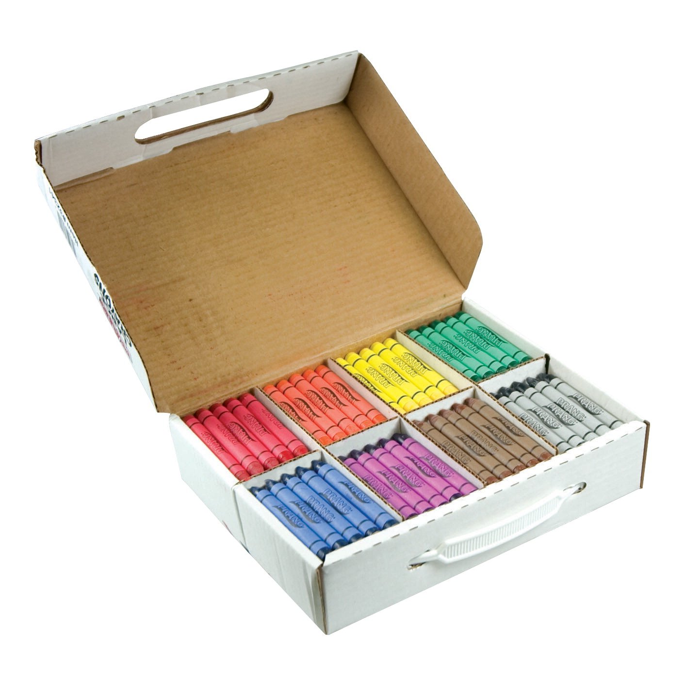 Prang Large Non-Toxic Crayon Master Pack, Assorted Color, Set Of 200