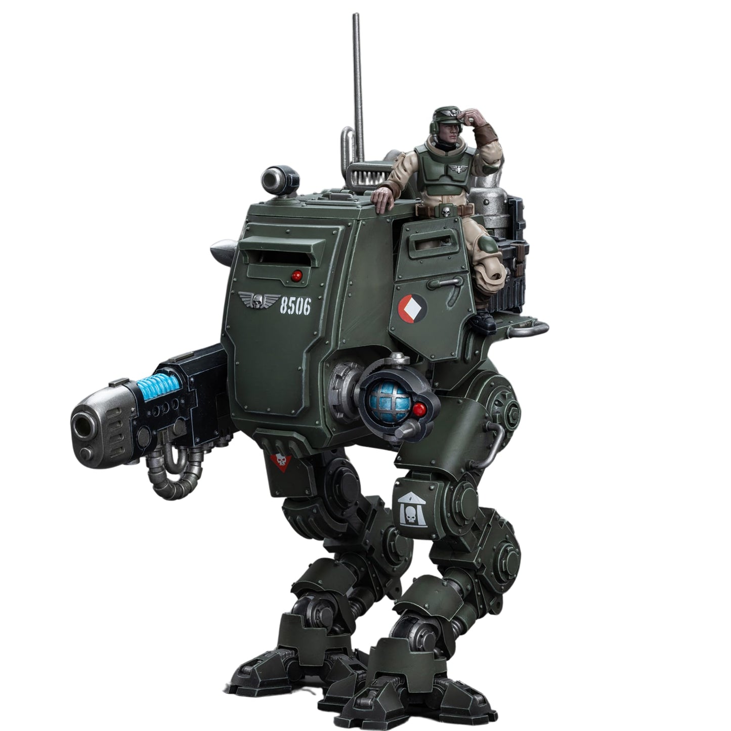 JOYTOY Astra Militarum Cadian Armoured Sentinel Action Figure Model JT8940, 1/18 Scale, Durable ABS, Unisex Gift for Adults
