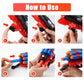 YUETIANE Spider Web Shooter Set - 2 Packs Plastic Launcher Gloves for Kids - Blue - Perfect for Birthday, Halloween, Christmas, Valentine's Day