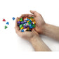 Wiz Dice Bulk Random Polyhedral Dice (D4-100 Pack) - Polyhedral Role Playing Dice in Unique Colors - DND Accessories for TTRPG D