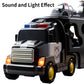 Temi Police Trucks Boy Toys For 3-5 Year Old Toddlers - Toys For 3 4 5 6 7 Years Old Transport Vehicle Carrier Truck, Boy Trucks