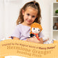 KIDS PREFERRED Hermione Granger Plush Toy - 6" Multi-color Stuffed Animal for Kids, Perfect Gift for Toddlers, Model 60082