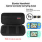 Elonbo Carrying Case for TEBIYOU/ Great Boy/ Beico Handheld Game Console Retro Video Games  Portable Gaming Player Travel Storage Cover  Mini Arcade Electronic Toy Holder Bag  Black+Inside Black