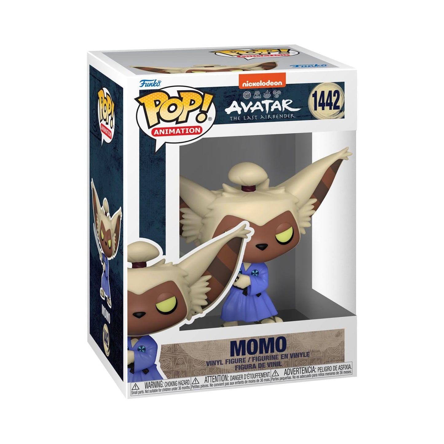Funko POP! Vinyl Figure - Avatar: The Last Airbender Momo - Multicolor Collectible for Kids & Adults - Model 72104