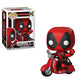 Funko Pop! Ride Marvel: Deadpool & Scooter Collectible Figure, Multicolor