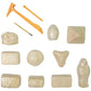 Adventure Club By Anker Play Products, 10 In 1 Treasure Excavation Kit - Kid'S Fossil Treasure Play Set - Children'S Discovery E