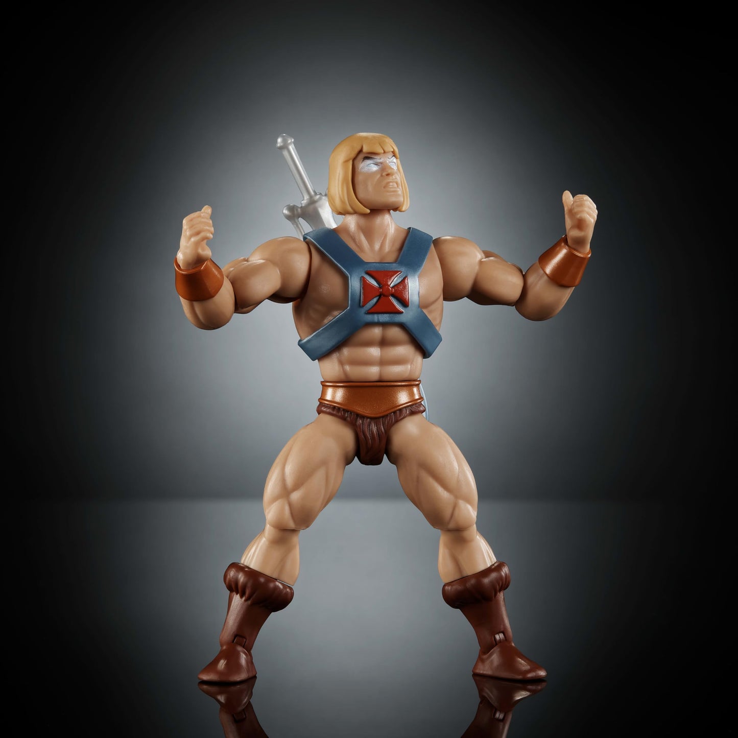Masters of the Universe Origins Cartoon Collection Action Figure Faker  5.5-inch 1980s TV He-Man Dupe  Detailed Design & 16 Joints  Power decorative replica blade