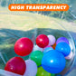 AGUZXTM 98.4 x 59 Inches Large Balloon Storage Bags, 10PACK Clear Plastic Balloon Transport Bags with Drawstring Closure