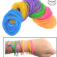 Zugar Land 80s Colorful Neon Jelly Bracelets (7'') Child Size. Retro Rock Pop Star Rainbow Diva Disco Gel Bands (1 Pack - 144 Pc