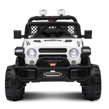 OTTARO 12V Ride on Cars Truck Electric Car for Kids,12V Battery Powered Vehicle with Remote Control, MP3,LED Lights, Spring Susp