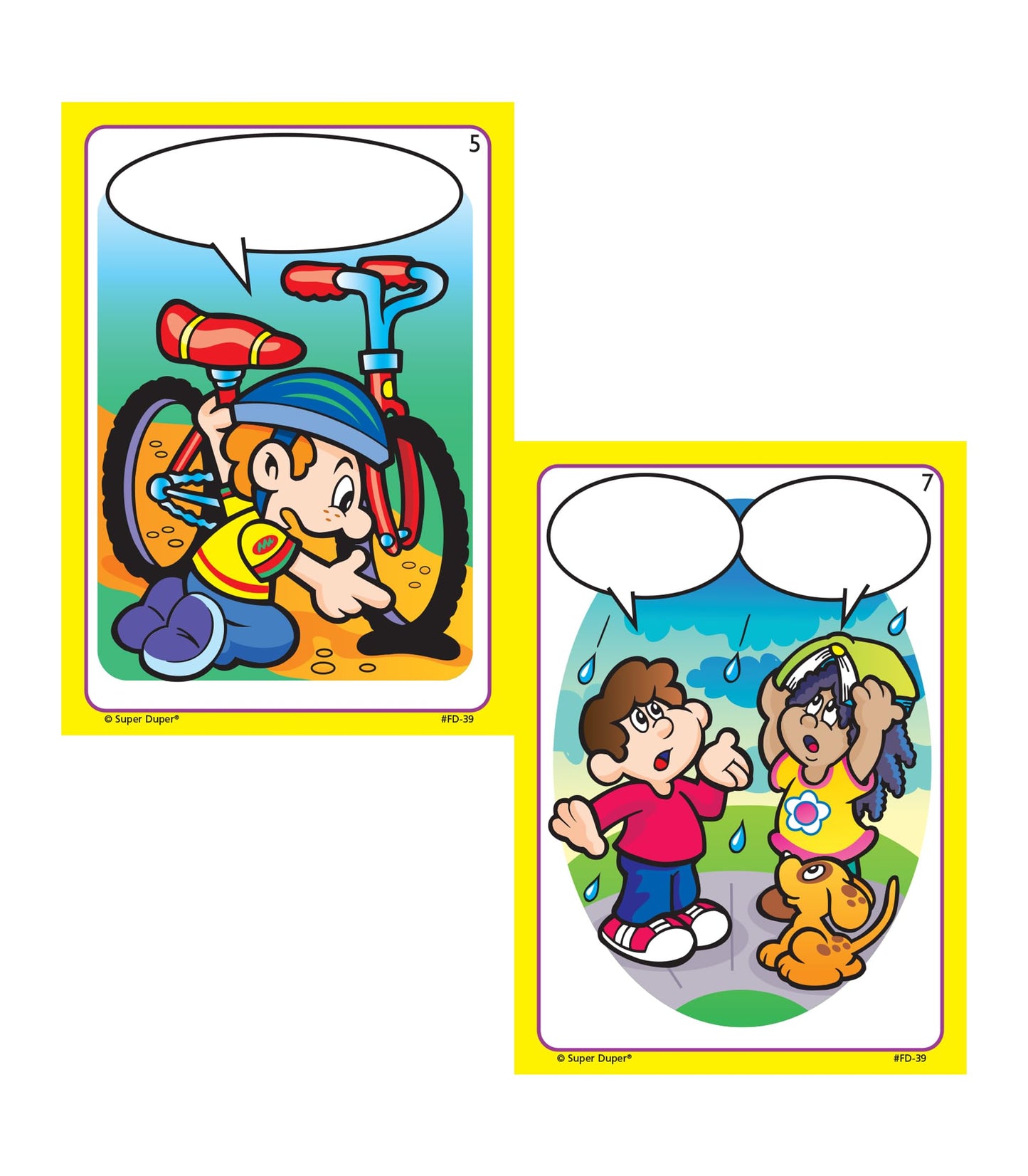 Super Duper Publications | Whats Being Said? Fun Deck Flash Cards | Educational Learning Resource for Children
