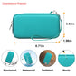 Elonbo Carrying Case Compatible with TaddToy 16 Bit Handheld Game Console for Kids mature-themeds  Classic Retro Video Games Travel Storage Cover Bag  Portable Electronic Game Player Holder  Green+Green