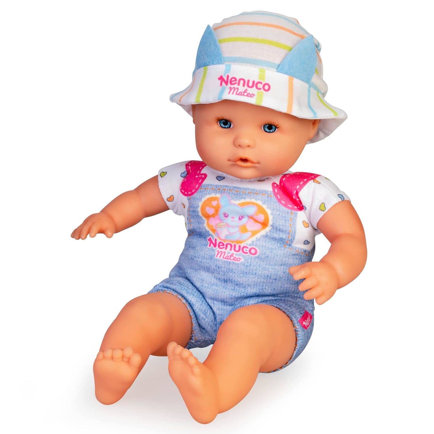 Nenuco On A Walk with Mateo Baby Doll with Baby Carrier, Accessories for Babies, 14 Doll