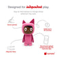 Tonies Creative Audio Character - Record And Upload Up To 90 Minutes Of Your Own Stories And Songs - Pink/Dark