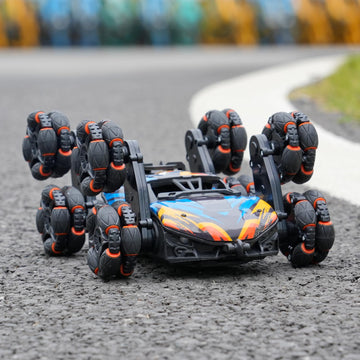NEXBOX Cool 8 Wheels Hand Controlled rc Stunt Car Toys, Gesture Sensing Remote Control Cars for Boys Age 6 7 8-12 13 14 Year Old