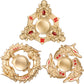 Bbto 3 Pieces Dragon Spinner Metal Spinners Cool Fingertip Spinners Metal Finger Spinner For Anxiety Stress Relief Toy Party Favor (Gold)
