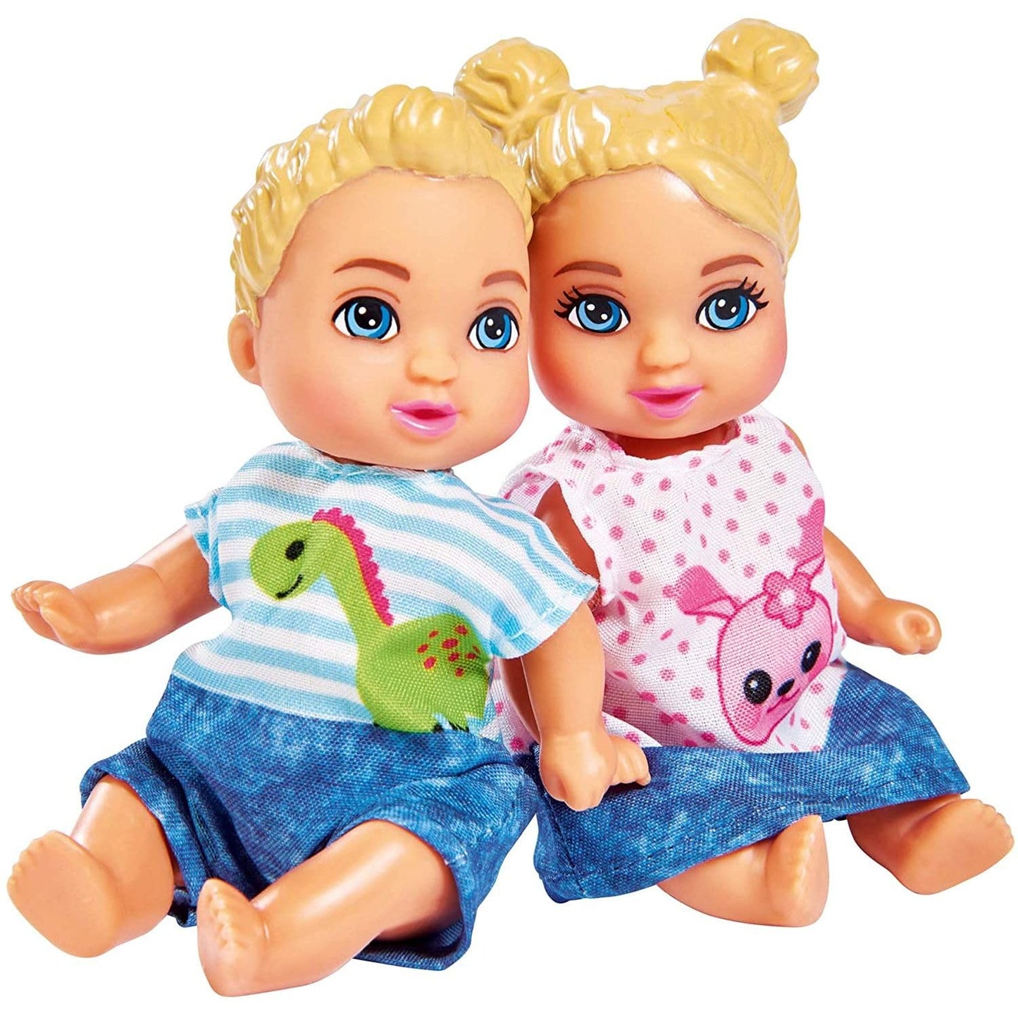 Simba Steffi Love Kindergarten Teacher Doll Set - Baby, Cot, Stroller, High Chair, Bathtub, Multi, Piccolo, Model 105736350