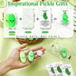 Wettarn Pickle Stress Balls - 30 Sets, Turquoise & Green, Mini Squeeze Balls for Office Appreciation Gifts - Model WAY-Wettarn-3770