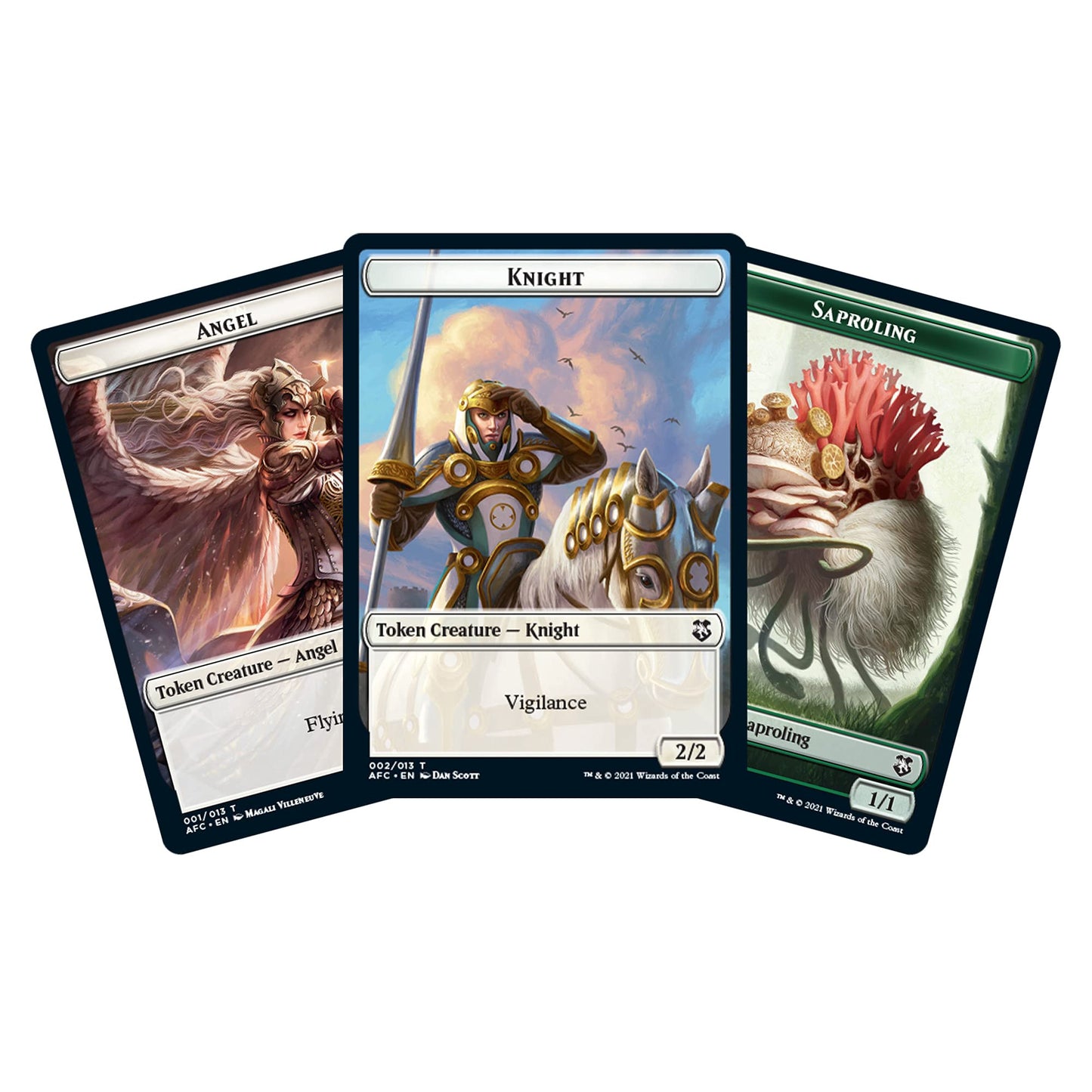 Magic: The Gathering Adventures In The Forgotten Realms Commander Deck - Aura Of Courage (Green-White-Blue)