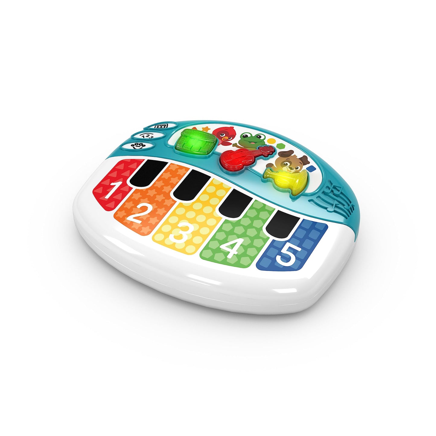 Baby Einstein Discover & Play Piano Musical Baby Toy, Learn About Instruments, Numbers And Animals In 3 Languages, Age 3 Months And Up
