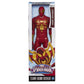 Marvel Iron Spider Figure - 12 Inch Titan Hero Series, Red, Model A8727000, Durable Iron Material