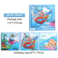 Magnetic Jigsaw Puzzles for Kids Ages 3-8 60 Pieces of Puzzles&Tri-Fold Magnetic Combination Book Educational Toys Including Magnetic Plates  Gift for Toddlers Boys Girls