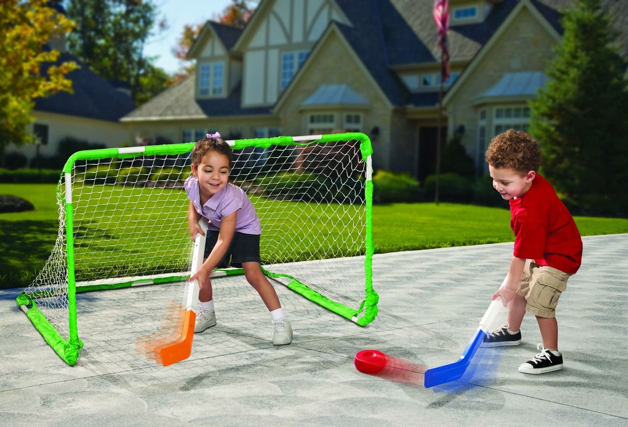 Little Tikes Easy Score Soccer, Hockey, Lacrosse Set With Net