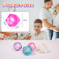 4Pcs Mini Small 1.8Inch Masonry Ice Squishy Stress Balls-Polyhedron Diamond Sugar Balls Slow Rise-Sensory Fidget Toy For Kids Ge
