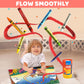 Jar Melo 24 Colors Jumbo Crayons for Toddlers, Non Toxic Washable Crayons, Easy to Hold, Safe for Babies and Children, Back to S